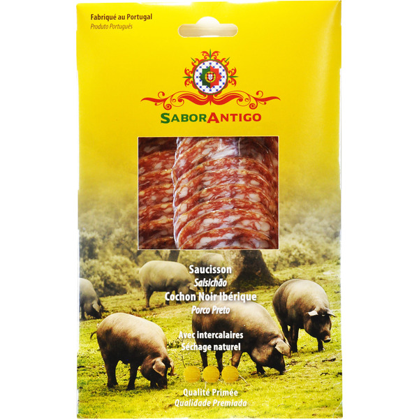 Salsichao porco preto