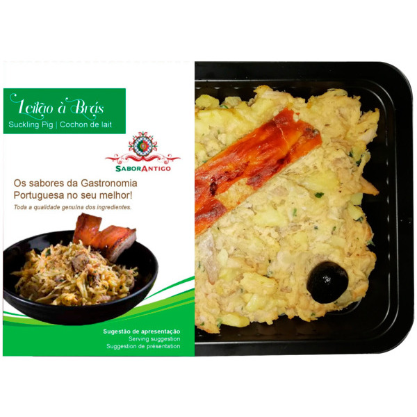 Plat Cuisiné Cochon De Lait À Bràs Sabor Antigo  3760269070714 
