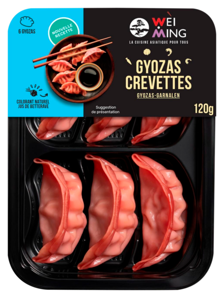 Gyozas Crevettes Weiming 