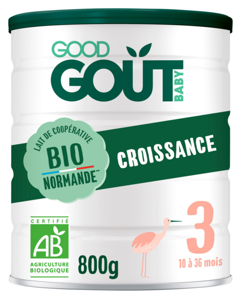 LAIT 3E ÂGE BIO
3760269315402 GOOD GOÛT LAIT 3E ÂGE BIO
3760269315402 GOOD GOÛT