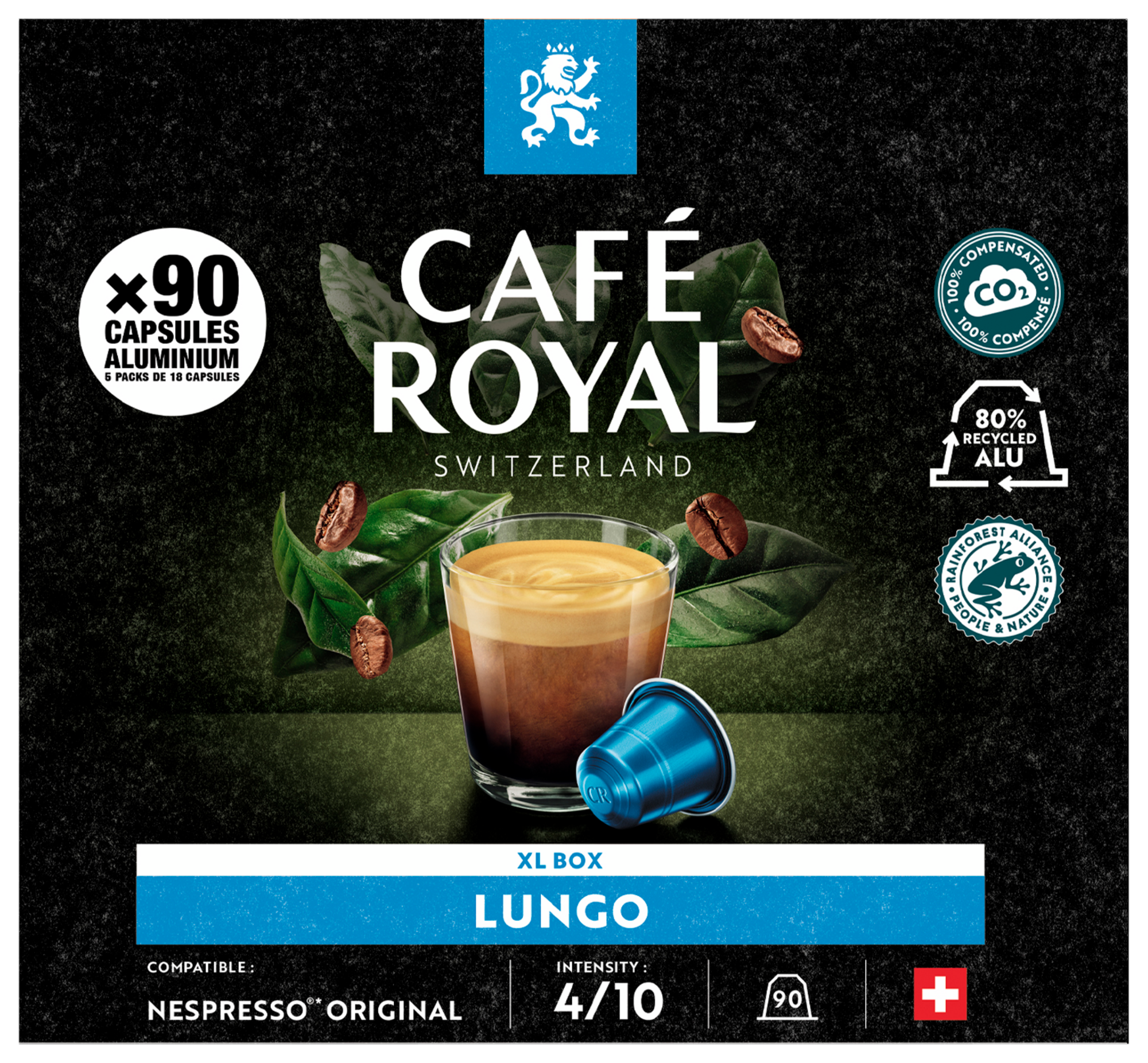 CAPSULES DE CAFÉ SWITZERLAND