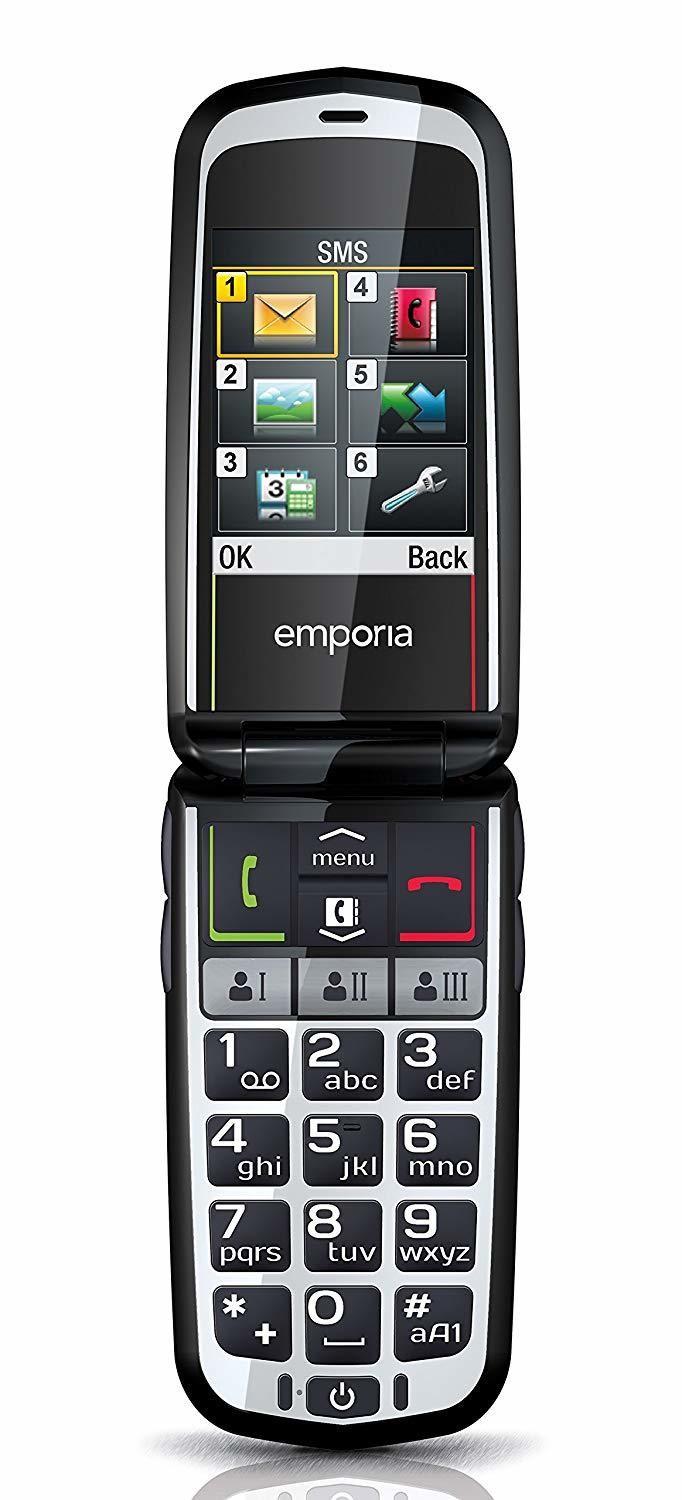 EMPORIA EMPORIA Téléphone portable Emporia Comfort - M029EMLS - Gris sidéral 3760273162504 (3760273162504)