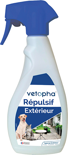 RÉPULSIF
EXTÉRIEUR OU INTÉRIEUR