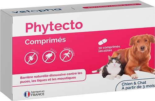 30 COMPRIMÉS PHYTECTO ANTIPARASITAIRE