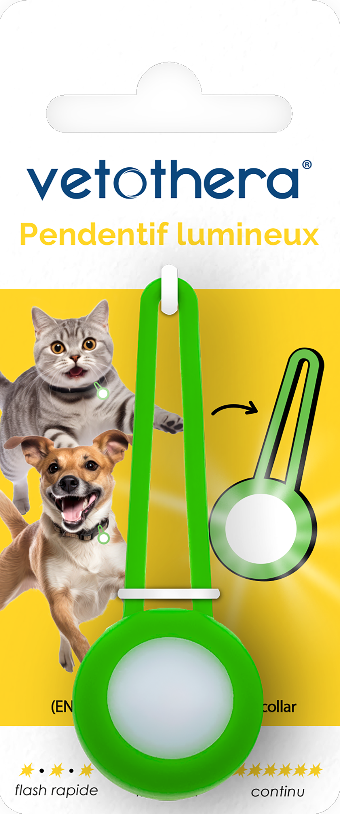 VETOTHERA PENDENTIF LUMINEUX pour chat code EAN 3760274507595 