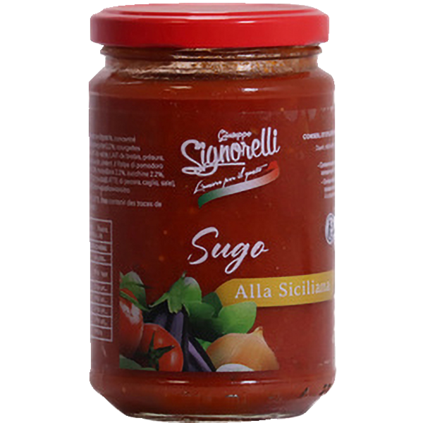 SIGNORELLI SAUCE TOMATE SICILIENNE
 code EAN 3760275811660 