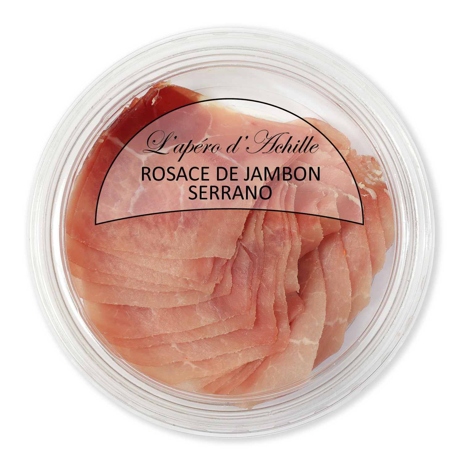 Jambon serrano en rosace L'APERO D'ACHILLE