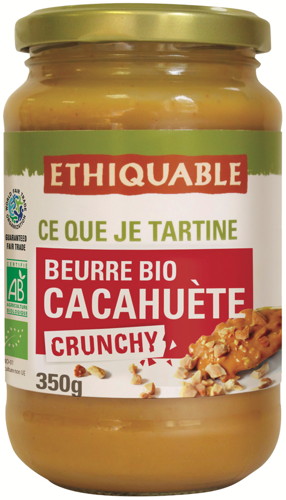 BEURRE DE CACAHUÈTES BIO