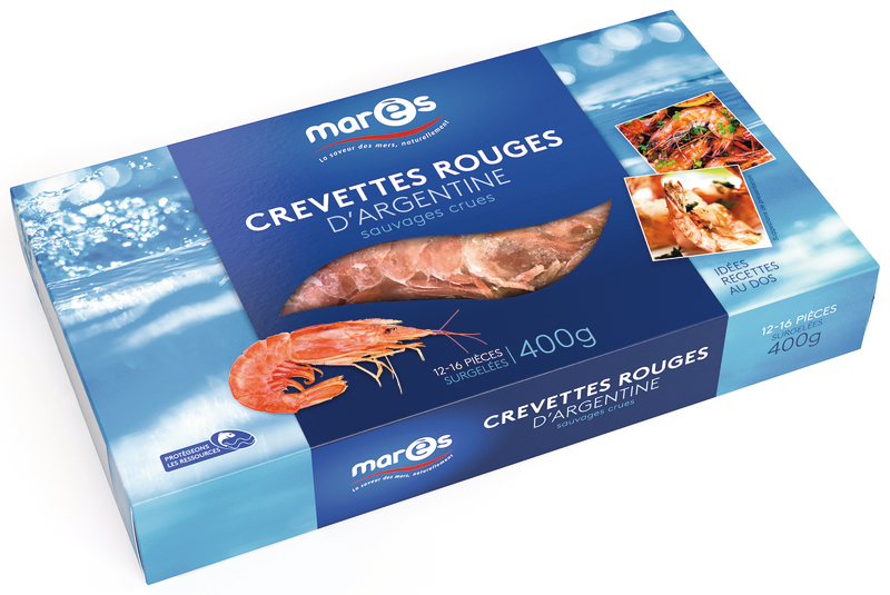 CREVETTES ROUGES ARGENTINE MARES SEAFOOD