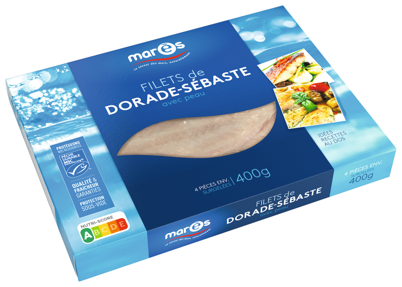 marès FILETS DE DORADE-SÉBASTE MSC marès code EAN 3760282770455 