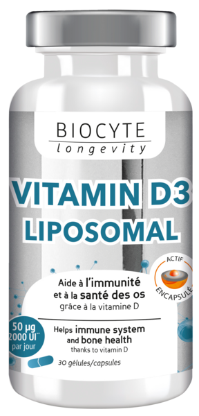 Gamme Liposomal Vit. D3,Vit. C, Zinc