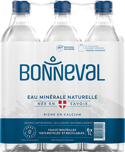 BONNEVAL EAU MINÉRALE NATURELLE code EAN 3760290131101 