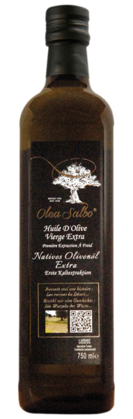  Huile D'olive Vierge Extra Olea Salbo code EAN 3760291800433 