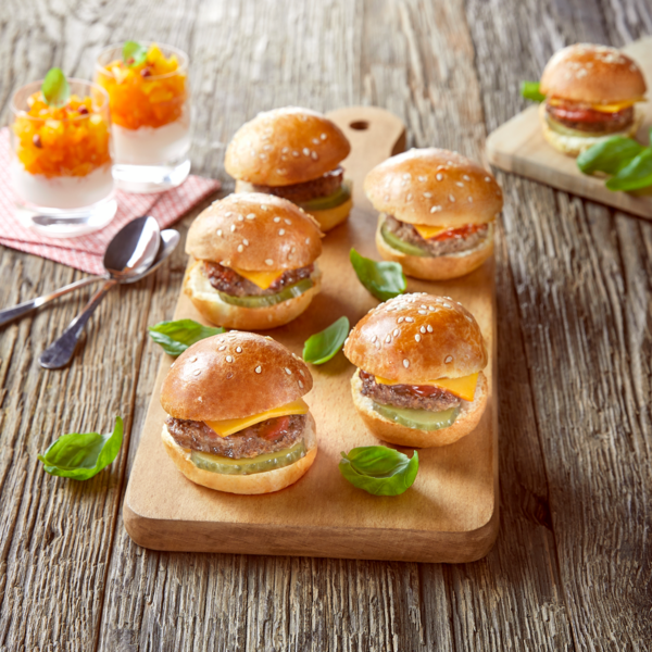  28 BURGERS APÉRITIF CHEESE  code EAN 3760298512704 