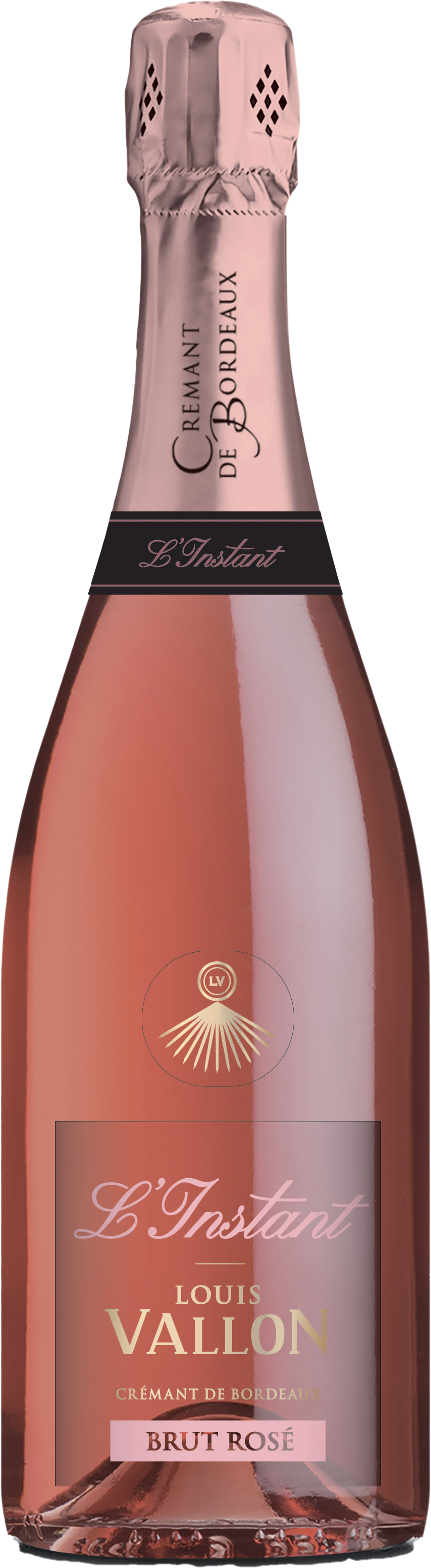 L'INSTANT LOUIS VALLON AOC CRÉMANT DE BORDEAUX BRUT ROSÉ code EAN 3760311853739 