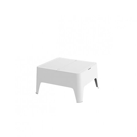CONCEPT USINE Alaska blanc - Table d'appoint