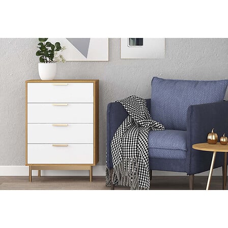 CONCEPT USINE FYN - Commode scandinave pieds fi...