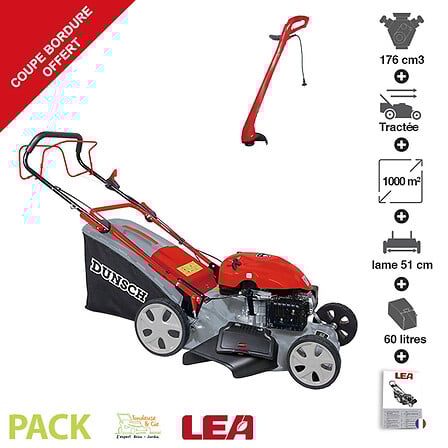 Pack rotofil OFFERT avec Tondeuse à gazon therm...