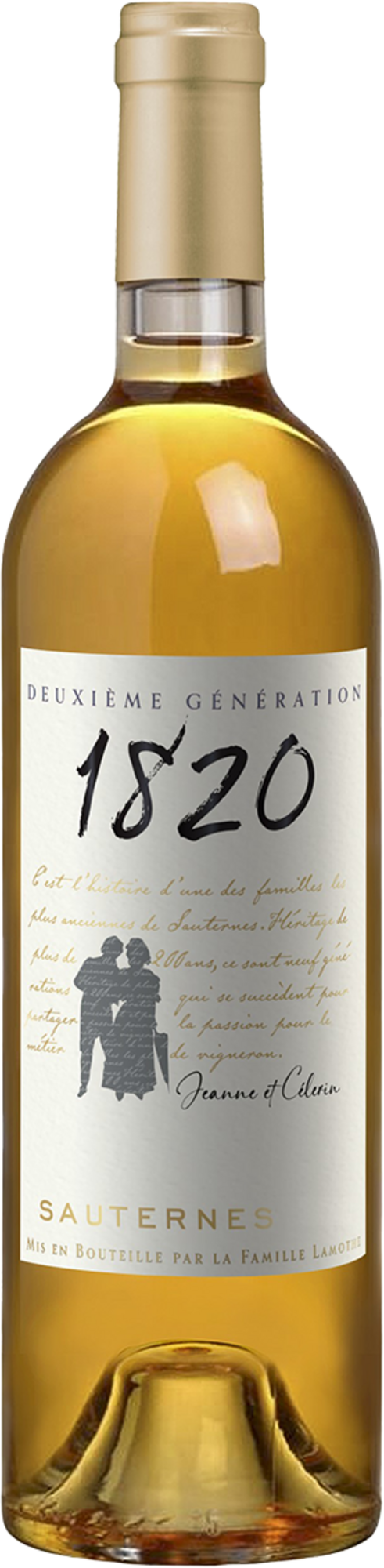 1820 - JEANNE & CELERIN AOP SAUTERNES BLANC code EAN 3760366090066 