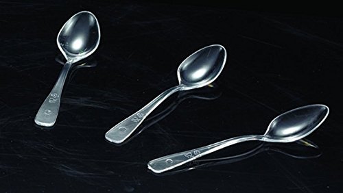 Mini cuillères en plastique par 500