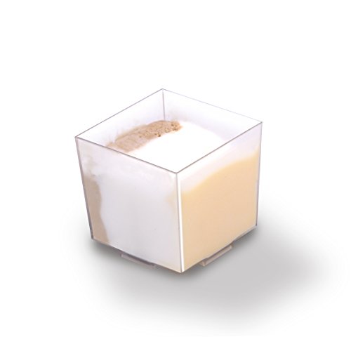 Verrines en plastique Cube 60 ml par 24