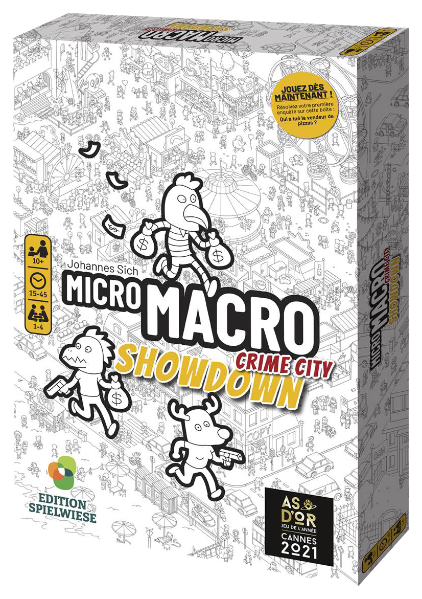  MICRO MACRO CRIME CITY 4 Showdown code EAN 3770000282887 