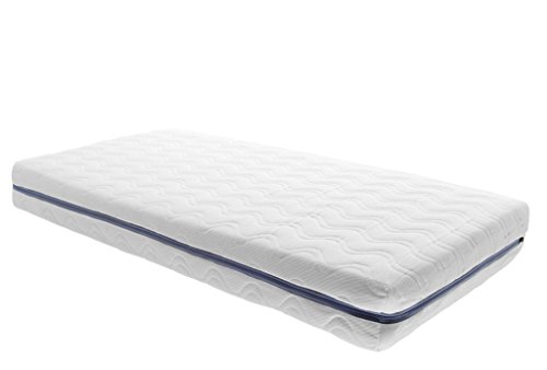 Matelas junior tencel 90x190 cm blanc