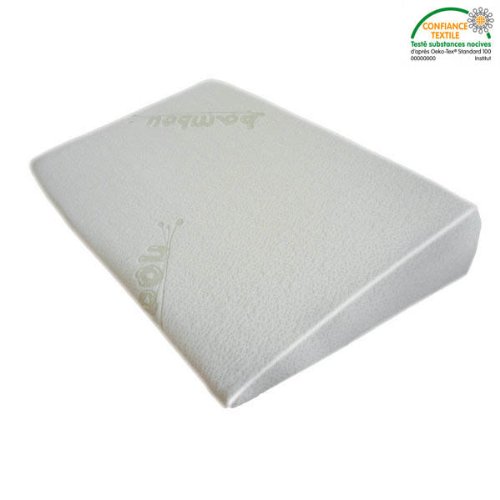 Plan incliné bambou déhoussable pour lit 70 x 1...