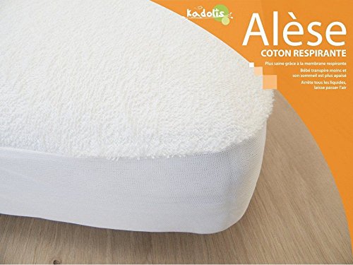 Protections de matelas pour lit alèse bébé coto...