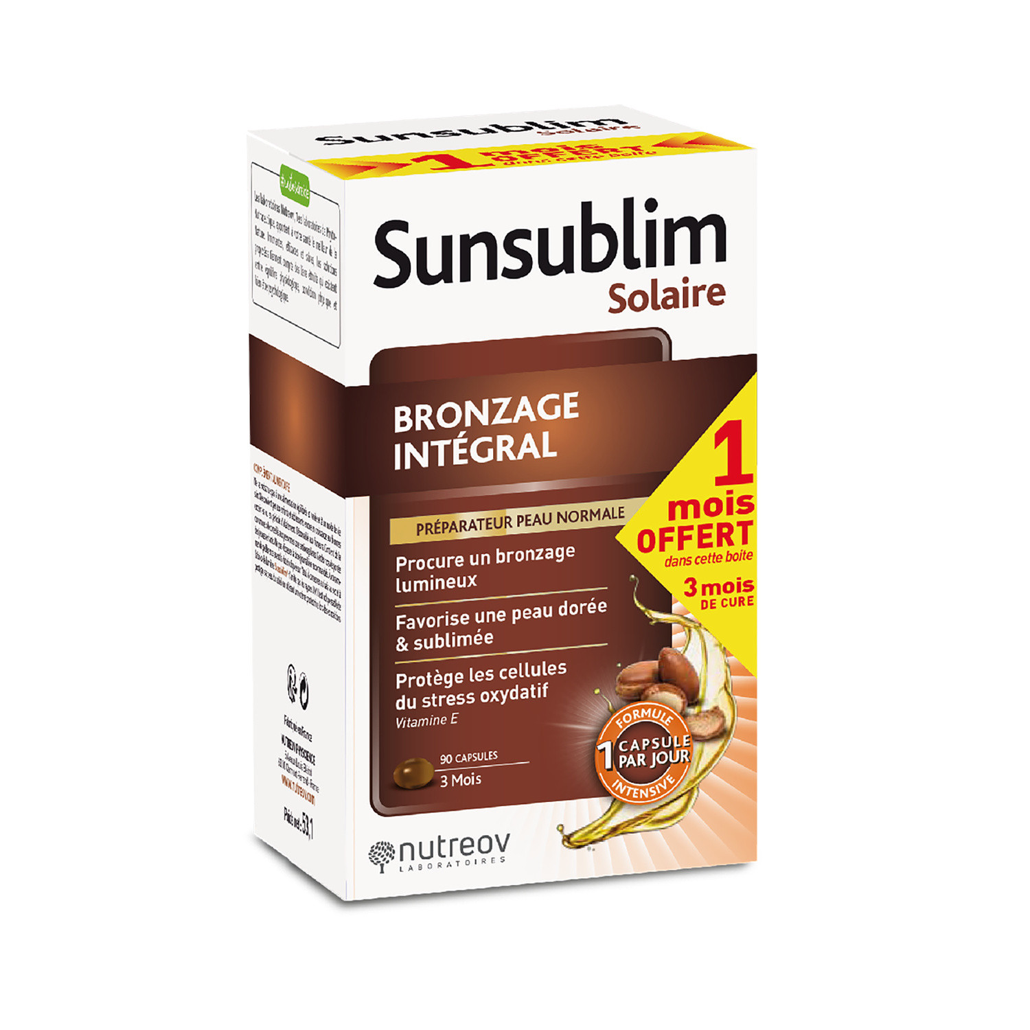 Complément alimentaire bronzage intégral sunsub...