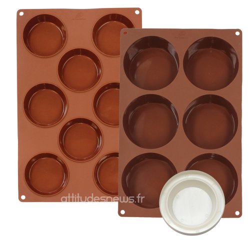 - moules à tartelettes et quiches