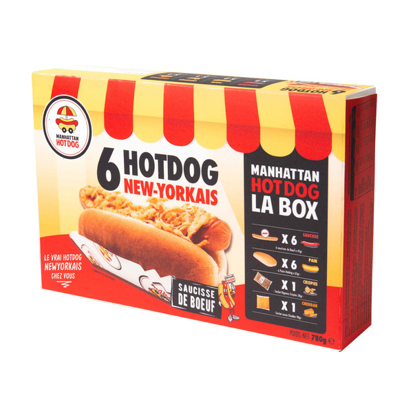MANHATTAN HOTDOG Kit hot dog  code EAN 3770001676203 
