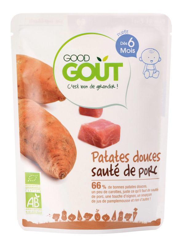 PATATES DOUCES  SAUTÉ DE PORC BIO Good gout