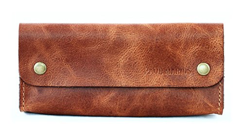 Paul Marius PAUL MARIUS grande trousse en cuir fermeture par bouton pression LA TROUSSE DE PAUL code EAN 3770003007036 