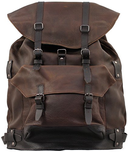 Paul Marius MON LEGIONNAIRE Sac à dos en cuir Vintage couleur INDUS' sac randonnée PAUL MARIUS code EAN 3770003007647 
