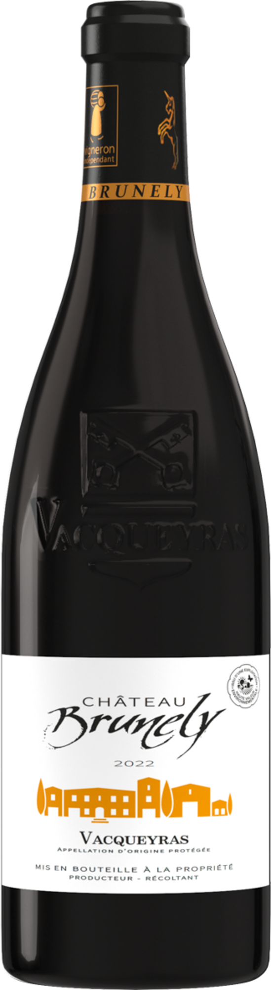 CHÂTEAU BRUNELY 2022 AOP VACQUEYRAS
ROUGE code EAN 3770003548546 