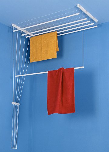 Etendoir à linge rétractable AIRAVIE 7 barres 1...