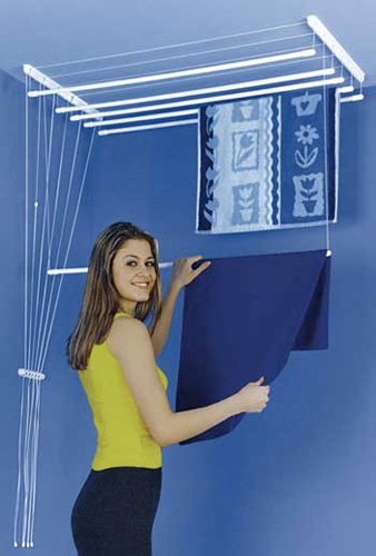 Stendi Etendoir à linge de plafond 5 barres 130cm code EAN 3770004638673 