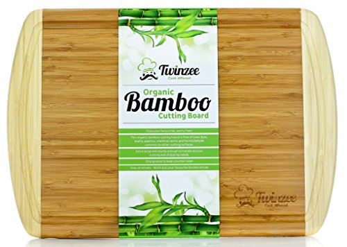 Planche à découper Extra Large - 100% Bambou Bi...