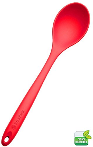 Cuillère creuse Silicone Rouge [SANS Bisphénol ...
