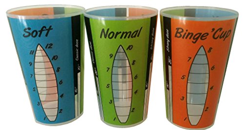 Binge' Cup "lot de 4 gobelets officiels" pour tous les jeux à boire ! - idée cadeau code EAN 3770007741004 