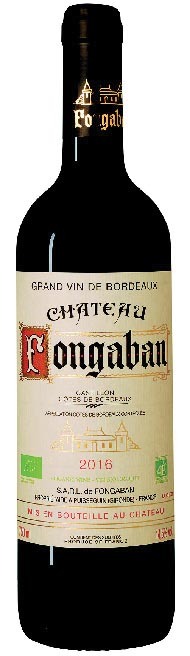 AOP(1) CASTILLON CÔTES DE BORDEAUX (2) CHÂTEAU FONGABAN 2016. 3770009106177 (3770009106177)