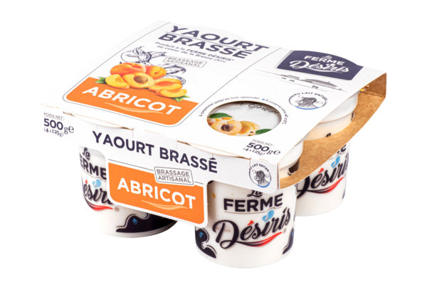 YAOURT BRASSÉ À L'ABRICOT
LA FERME DÉSIRIS 3770011182046 LA FERME DÉSIRIS YAOURT BRASSÉ À L'ABRICOT
LA FERME DÉSIRIS 3770011182046 LA FERME DÉSIRIS