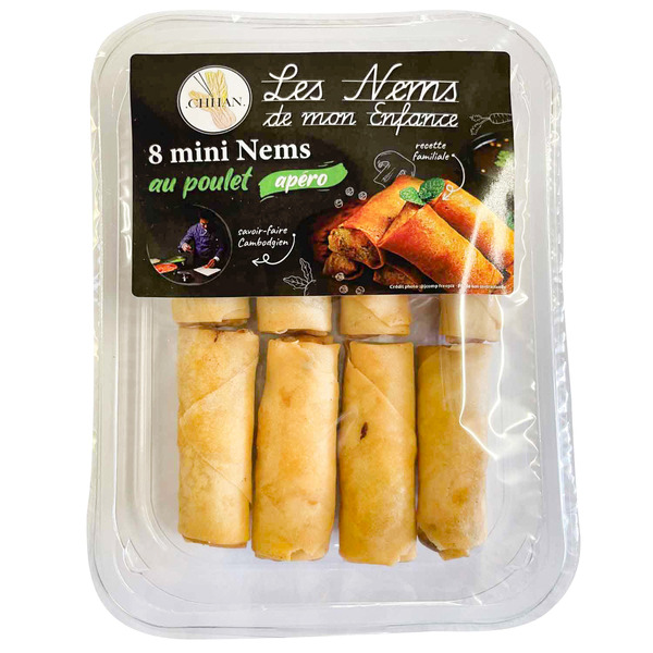 Les nems de mon Enfance Nems au poulet code EAN 3770014263056 