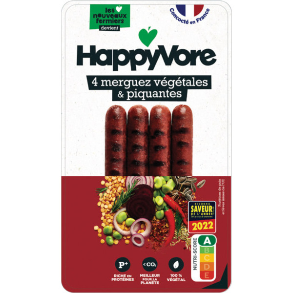 MERGUEZ VÉGÉTALES ET PIQUANTES 
