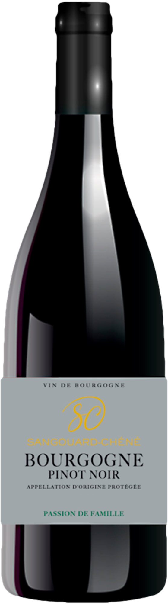 SANGOUARD-CHENE AOP BOURGOGNE PINOT NOIR - ROUGE - SANGOUARD-CHÉNÉ "PASSION DE FAMILLE" 2024 code EAN 3770016350181 