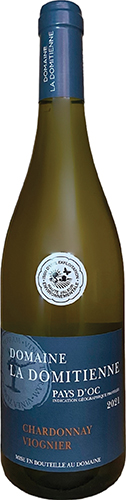  IGP PAYS D'OC
CHARDONNAY VIOGNIER 
DOMAINE LA DOMITIENNE 
2021 code EAN 3770016350648 