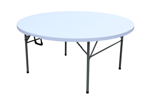 Table ronde pliante