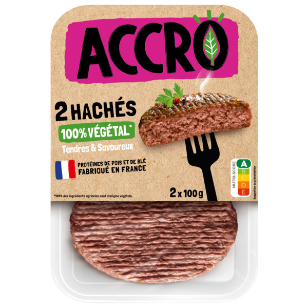  Haché 100% Végétal Accro code EAN 3770018934747 