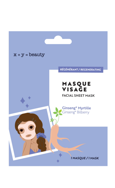 Masque pour le visage 3770022802780 X+Y = BEAUTY